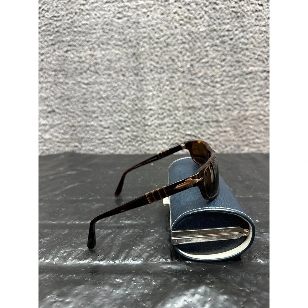 Persol 2604-S Polarized Oval-Wrap Sunglasses Tortoise 57-18 130 Italy 24/47 Rare